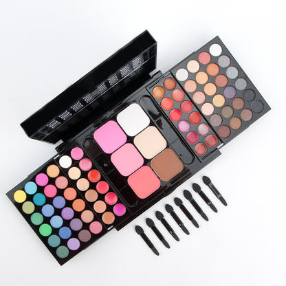 78-Color Makeup Set – Powder & Lipstick