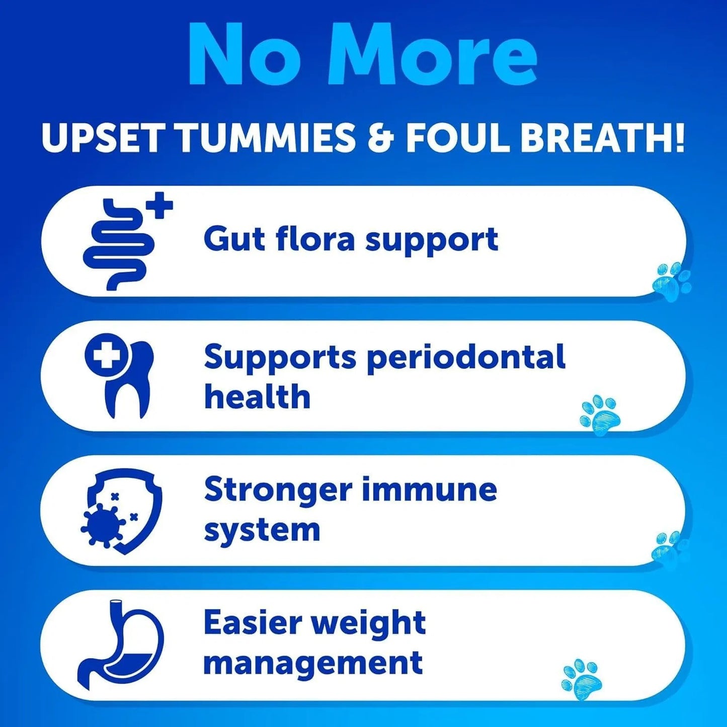 No Poo Chews for Dogs – Coprophagia Deterrent Treats with Probiotics & Enzymes, Immune & Digestive Support for Puppies & Dogs