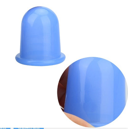 Silicone Vacuum Cupping Therapy Set – Transparent Medium Cup