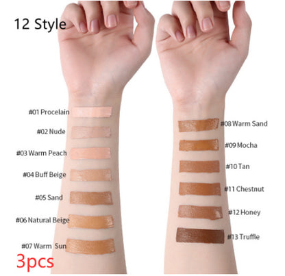 "Liquid Foundation Oil Control Concealer Makeup Base"