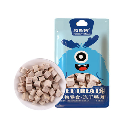 Freeze-Dried Egg Yolk & Chicken Snacks – Healthy Dog & Cat Treats