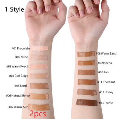 "Liquid Foundation Oil Control Concealer Makeup Base"