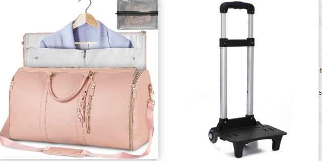 Large Capacity Women's Travel Duffle Bag & Suit Tote