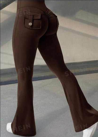 Yoga Flared Pants – High Waist