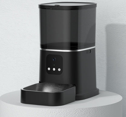 Smart Automatic Pet Feeder – Large Capacity WiFi Food Dispenser with Voice Recording, Timer & App Control for Cats & Dogs
