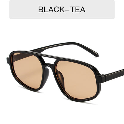 Fashion Simple Double Beam Sunglasses