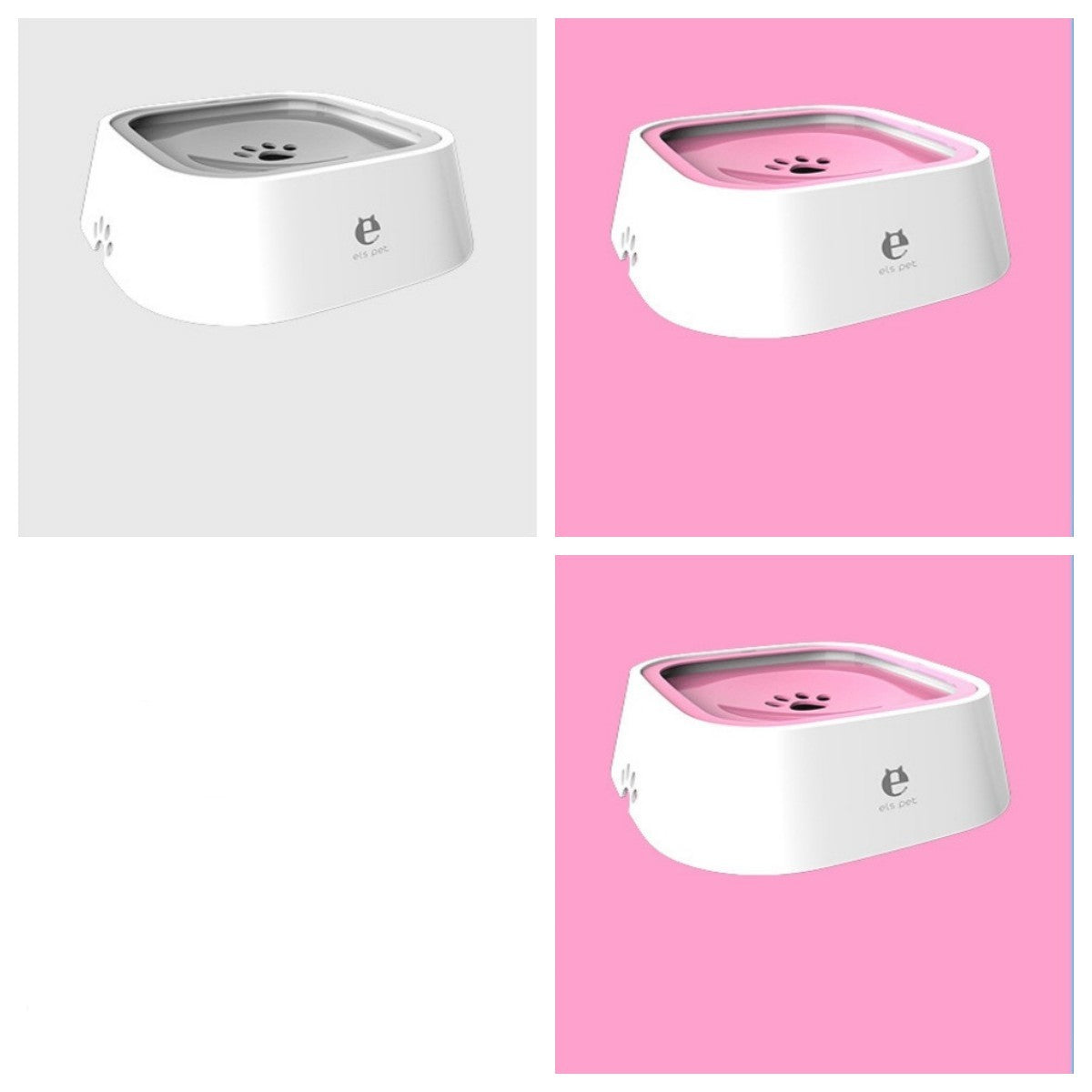 1.5L Cat & Dog Water Bowl – Anti-Overflow Slow Feeder & Floating Pet Fountain, ABS & PP Materials