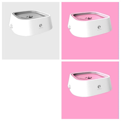 1.5L Cat & Dog Water Bowl – Anti-Overflow Slow Feeder & Floating Pet Fountain, ABS & PP Materials