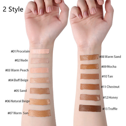 "Liquid Foundation Oil Control Concealer Makeup Base"