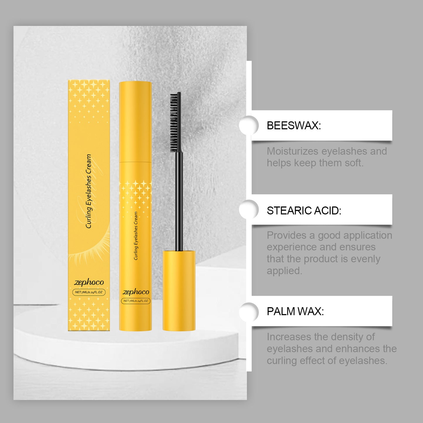 Long Lasting & Curling Mascara