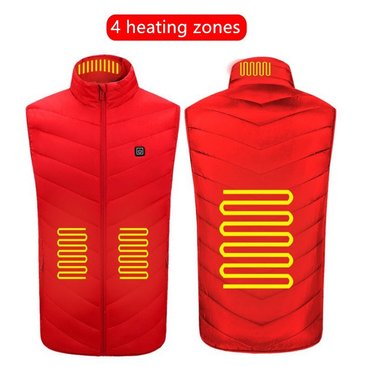 USB Heated Vest – Washable Electric Winter Wear