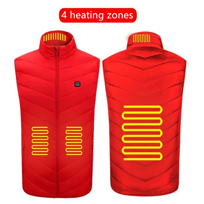 USB Heated Vest – Washable Electric Winter Wear