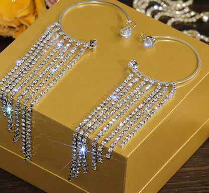 Fashion Long Tassel Earrings – Simple & Elegant