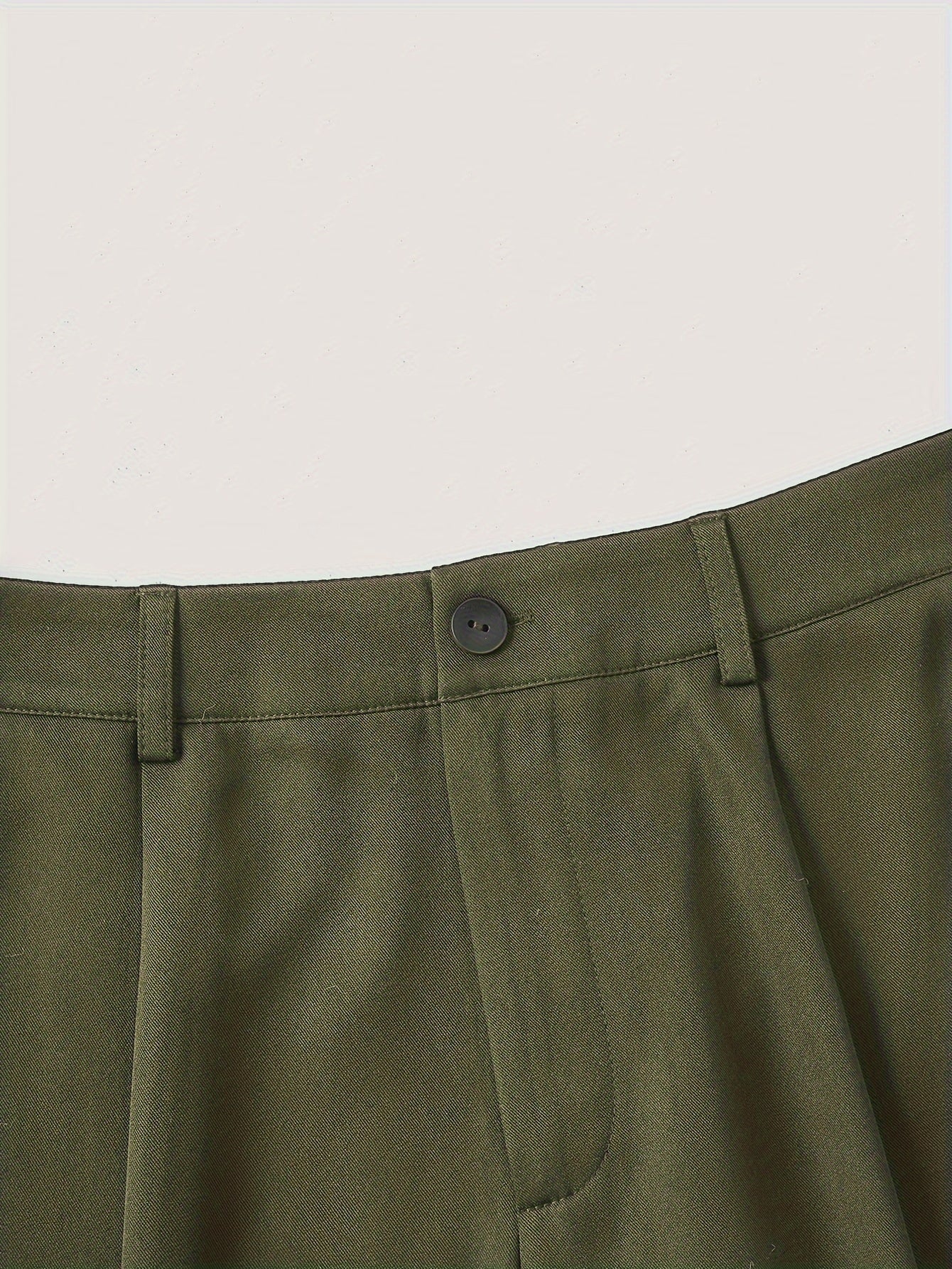 Women’s Plus Size High Waist Skinny Suit Pants with Pockets