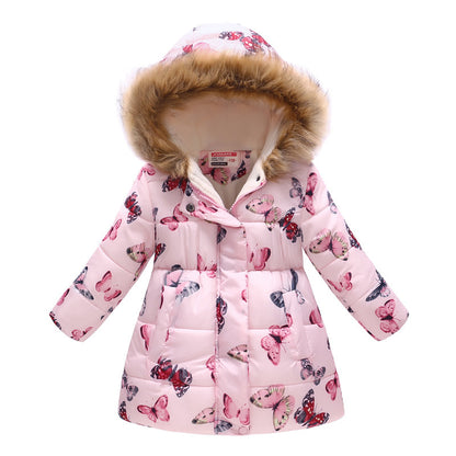 Kids’ Winter Cotton Padded Jacket – Warm Outerwear