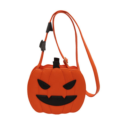 Funny Pumpkin Halloween Shoulder Bag