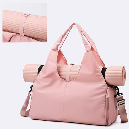 Women’s Yoga Sports Bag – Large Capacity Travel Duffel with Wet & Dry Separation
