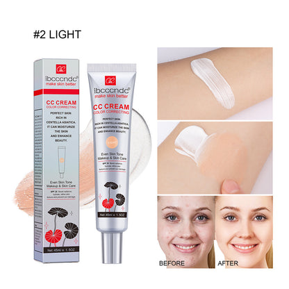 Moisturizing CC Cream – Waterproof, Long-lasting & Skin Correcting