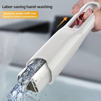 Portable Self-Squeeze Mini Mop – Hand-Free Cleaning Tool for Home & Car