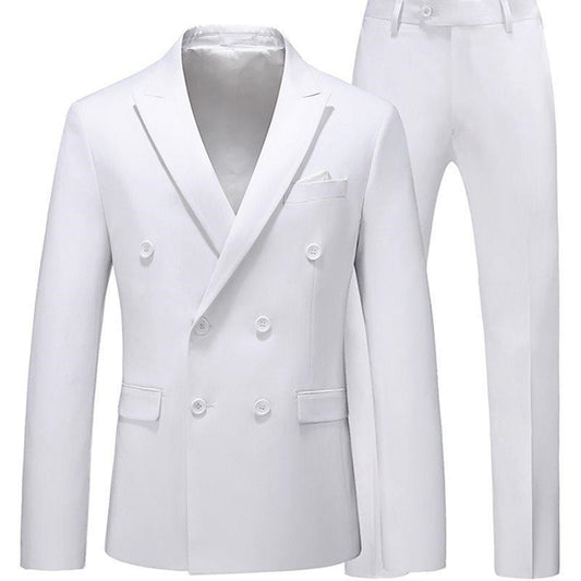 Men’s 2-Piece Slim Fit Suit – Casual Tuxedo Set for Men