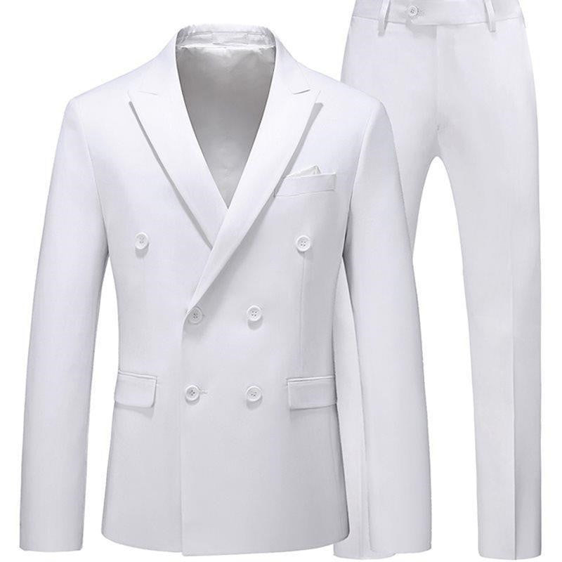 Men’s 2-Piece Slim Fit Suit – Casual Tuxedo Set for Men