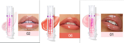 Mirror Shine Liquid Lipstick – Glossy Honey Lip Color