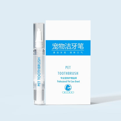Pet Toothbrush Pen – Teeth Cleaning & Breath Freshening Tool for Dogs & Cats