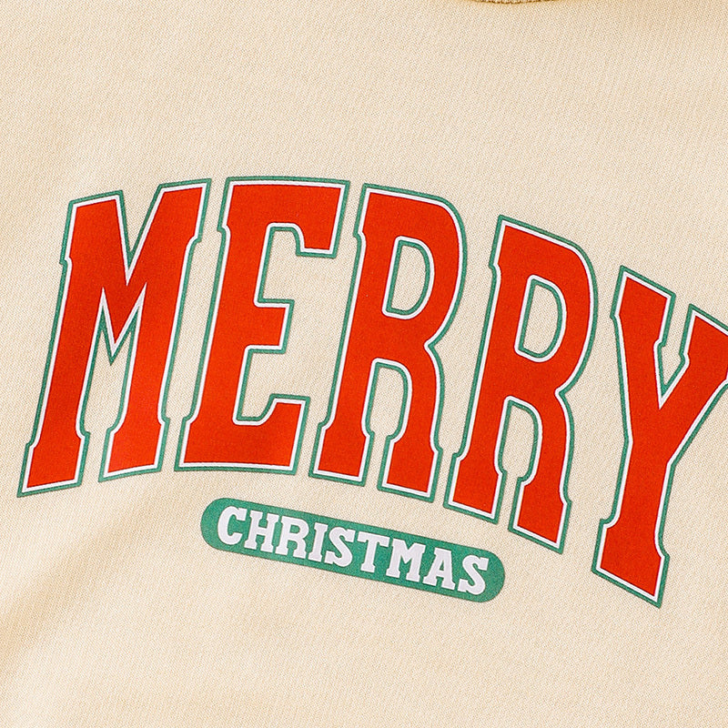 Baby Girls 2-Piece Christmas Outfit – Sweatshirt & Pants