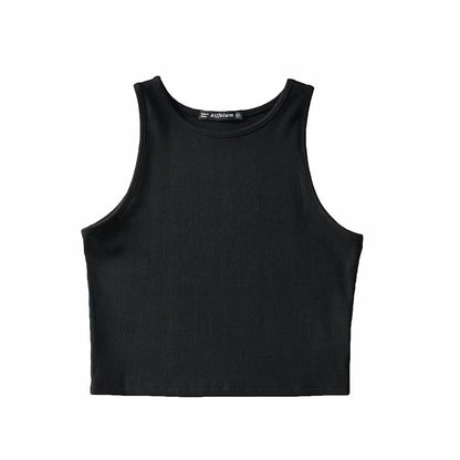 Women’s Solid Color Sports Tank Top