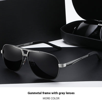 Fashion Personality Color-changing Polarized Sunglasses Men