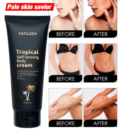3Hrs Instant Dark Tanning Lotion – Sunless Self-Tanner for Body