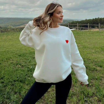 Women’s Casual Round Neck Pullover Sweater