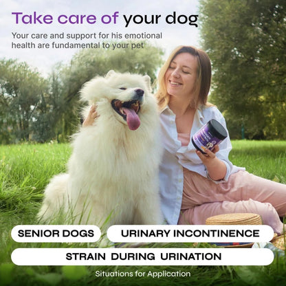 Dog UTI & Bladder Support Chews – Duck Flavor Cranberry D-Mannose Soft Treats for Urinary & Kidney Health