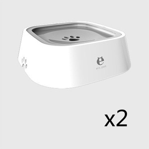 1.5L Cat & Dog Water Bowl – Anti-Overflow Slow Feeder & Floating Pet Fountain, ABS & PP Materials