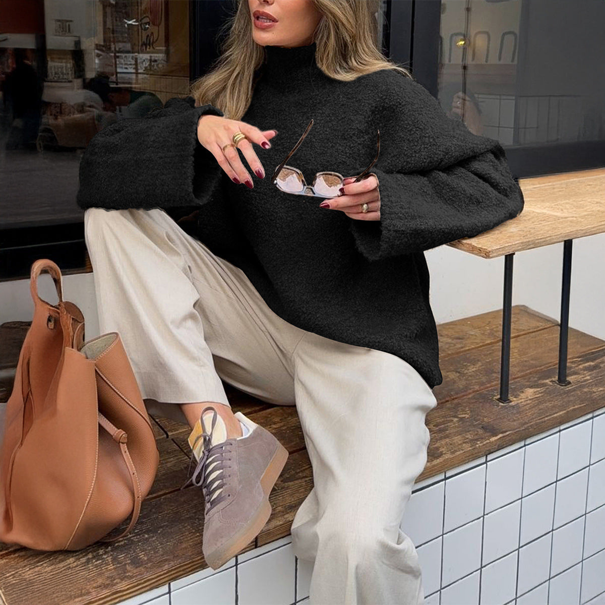 Women’s European Leisure Wool Coat