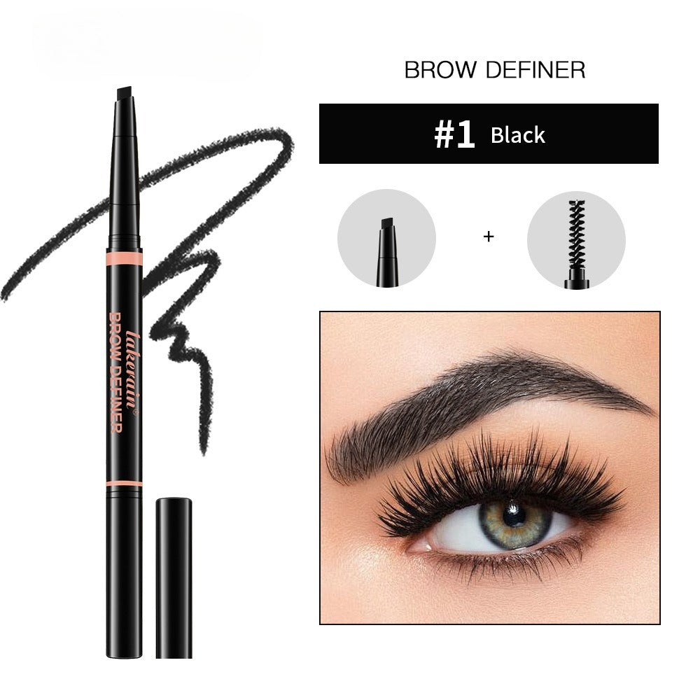 Waterproof Triangle Eyebrow Pencil – 3D Carving Long-Lasting Brow