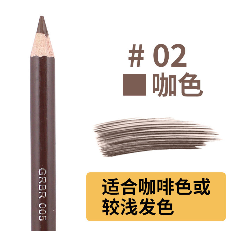 Yalaiyi Leopard Print Eyebrow Pencil – Waterproof, Long-Lasting, Natural Look