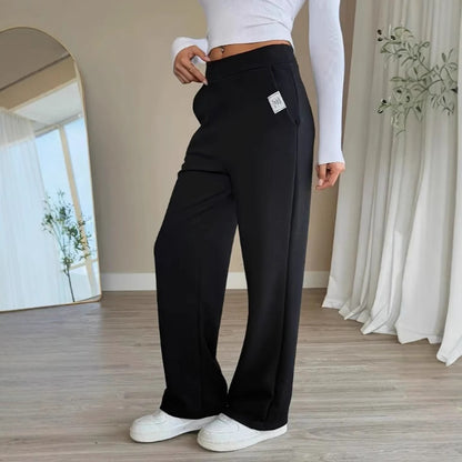 Women’s High Waist Straight-Leg Pants