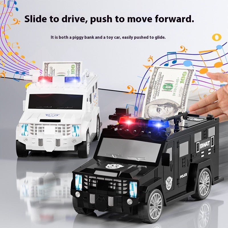 Cartoon Piggy Bank Smart Face Unlock