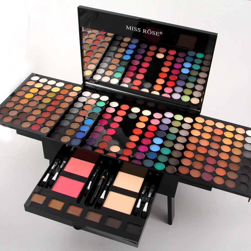 "180 Colors Eyeshadow & Blush Makeup Palette Piano Shape Box"