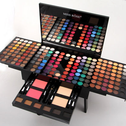 "180 Colors Eyeshadow & Blush Makeup Palette Piano Shape Box"
