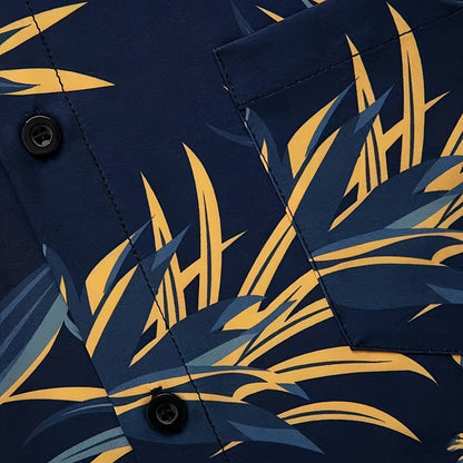 Men’s Leisure Set – Short Sleeve Shirt & Shorts