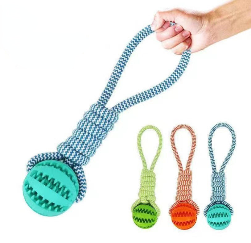 Interactive Dog Treat Chew Ball