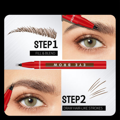Double-Head Brow Pencil – Cream Shaper