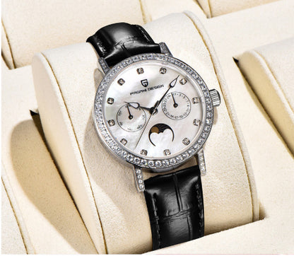 Women’s Multifunctional Waterproof Quartz Watch