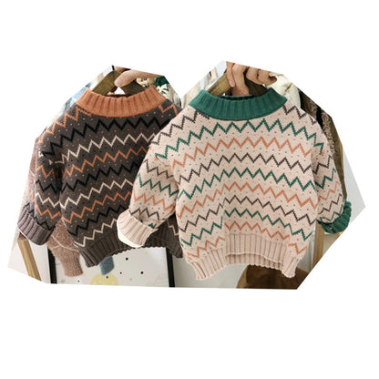 Korean Style Baby Sweater – Unisex Children’s Clothing