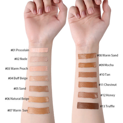 "Liquid Foundation Oil Control Concealer Makeup Base"