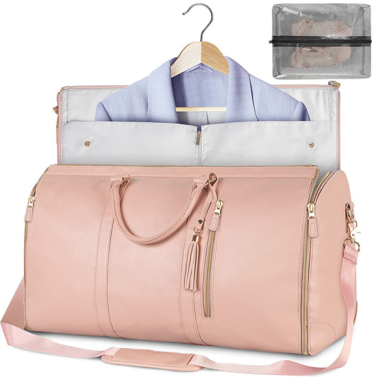 Large Capacity Women's Travel Duffle Bag & Suit Tote