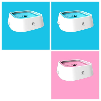 1.5L Cat & Dog Water Bowl – Anti-Overflow Slow Feeder & Floating Pet Fountain, ABS & PP Materials