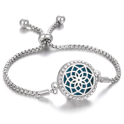 2024 New Kaleidoscope Aromatherapy Bracelet – Essential Oil Diffuser Locket Jewelry for Women